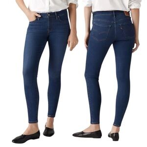Levi’s 711 Skinny Jeans Women’s Size 26 Dark Wash Stretch Denim